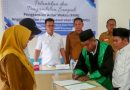 Bupati dan Wakil Bupati Anambas Hadiri Pelantikan PAW BPD Payalaman