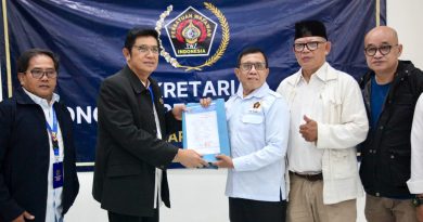 Bawa 17 Surat Dukungan, Hendry Daftar Caketum PWI 2025-2030