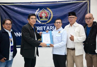 Bawa 17 Surat Dukungan, Hendry Daftar Caketum PWI 2025-2030