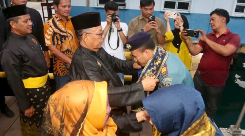 Raja Bayu Sambut Danlanudal Matak Raja Bayu Sambut Danlanudal Matak