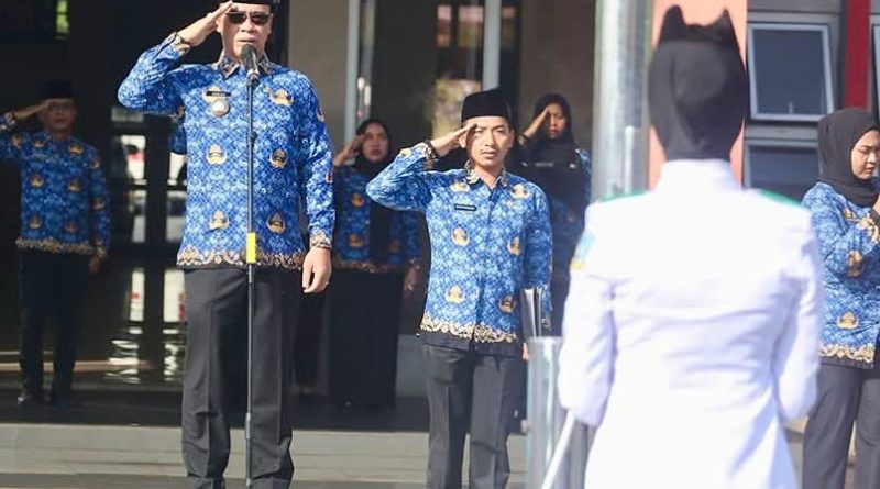 Bupati Aneng Pimpin Upacara Hari Anak Nasional 2026