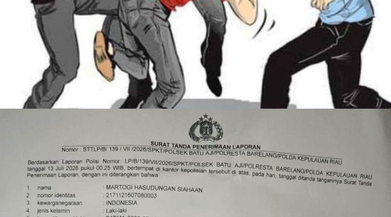 Remaja 18 Tahun Laporkan Dugaan Pengeroyokan di Batu Aji Remaja 18 Tahun Laporkan Dugaan Pengeroyokan di Batu Aji