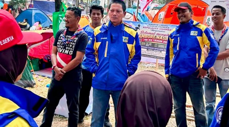 Wabup Anambas Tinjau Kontingen Jamnas 2026 di Cibubur