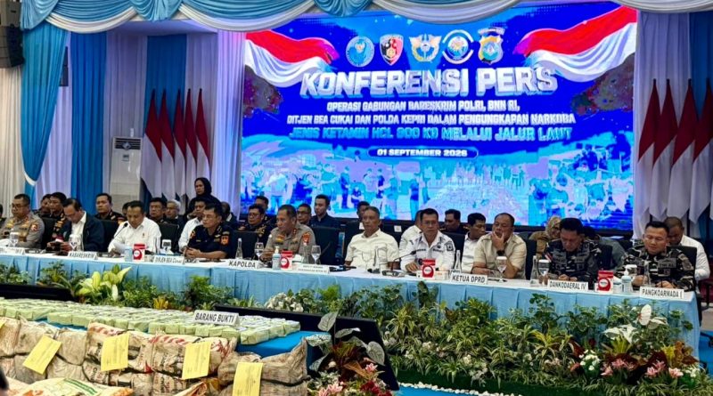 800 Kg Ketamin Digagalkan di Laut Anambas
